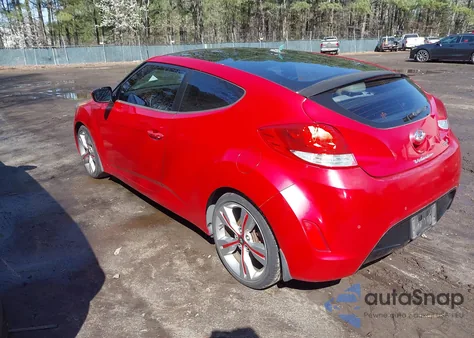 2013 Hyundai Veloster Base W/Gray from USA, damaged, VIN KMHTC6ADXDU120424